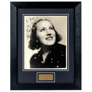 Francis Faye Personally Signed Personalised portrait Actress 8 x 10 Photograph Framed