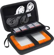 Lacdo Hard Drive Carrying Case for Lacie Rugged Mini/Rugged Thunderbolt USB