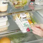 【日本ISETO】日製懸掛式冰箱抽屜儲物盒-寬版