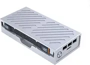 USB4 40Gbps NVMe SSD Enclosure with Silent Fan,ASM2464PD Inside,Compatible with M1/M2/M3 Mac, support 8TB M.2 NVMe SSD, Support Thunderbolt 4/USB4/USB3.2/3.1/3.0/2.0 USB-C NVMe Adapter(8121U4)