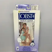 JOBST UltraSheer 30-40 THIGH SILICONE LACE BAND XL CLOSED TOE ANTRACITE STOCKING