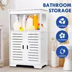 Bathroom Cabinet Toilet Storage Cupboard Stand Tallboy Laundry Holder Organiser