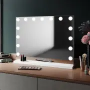 Hollywood Mirror Large Vanity Mirror with Smart Touch Control Makeup Mirror with