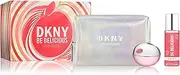 [DKNY] Be Delicious Fresh Blossom by Donna Karan for Women - 3 Pc Gift Set 3.4oz EDP Spray, 4.2oz Fragrance Mist, Pouch