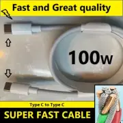 Type C to C 100w and 60w fast charging cable, genuine quality.