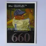 ~JOSH GIBSON/名人堂/喬許·吉布森~2007年TOPPS 800 HOME RUNS.MLB特殊卡 JG83