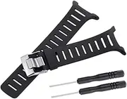 16 Holes Rubber Watch Bands Replacement for Suunto Watch Strap T1 T1C T3 T3C T3D T4C T4D