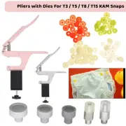Plier Table Top KAM Snaps Fixing plier Tool Dies Set Nappies Bags Shirt