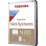 Toshiba N300 HDWG780XZSTA 8 TB Hard Drive - 3.5" Internal - SATA [SATA/600] -