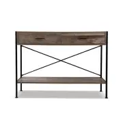 Wooden Hallway Console Table - Wood