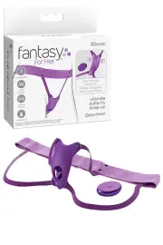 Pipedream Fantasy For Her 3.9" Wearable Butterfly Clitoral Vibrator