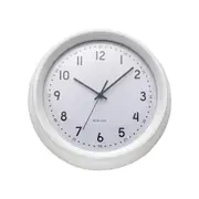 Ecology Sandglass Decorative Home Wooden Round Wall Time Clock 30cm White
