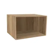 Kaboodle 600-699mm Hazelnut V Customisable Deep Open Slimline Shelf