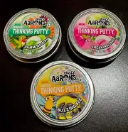 Aaron's Crazy Thinking Putty, Humming Bird, Buzzing bee, Sneaking Snail