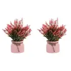 Potted Artificial Plants Room Decor Fake Small Plant Landscape Balcony Decorate