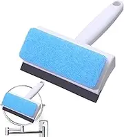 Glass Wiper | Multifunctional Double-Sided Glass Sponge Cleaning Brush - Household Window Washing Equipment Scrubber for Bathroom