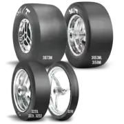MTT-3222 Mickey Thompson Tyre, 25.0x7.0-18 L7 ET Drag Motorcycle, 25.9 O.D., Eac