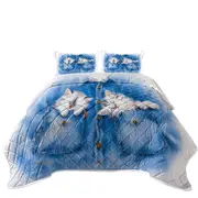 Sweet Dreams Cute Funny Sleeping Grey Kittens Coverlet
