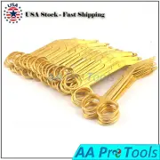 24 Lister Bandage Scissors 5.5" GOLD COLOR Medical Surgical Use Stainless Steel