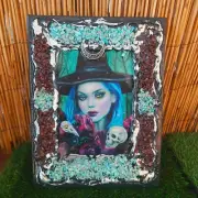 A4 Handmade Crystal Gemstone Journal -Diary-Notebook with Amazonite