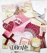 Valentine's Day Love Heart Themed Bundle for Scrapbooking, Junk Journals, Paper