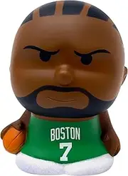 NBA Jumbo Squeezymates Celtics Jaylen Brown Squeezy Figurine, Team Colors, 4" Tall
