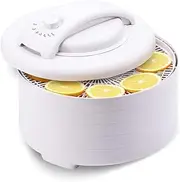Beyori 5 Tray Food Dehydrator, Fruit Dryer Machine with Removable | Dishwasher Safe, Great for Creating Fruit, Meat, Fish, Vegetables Beef Jerky Preserver - Green, 500W
