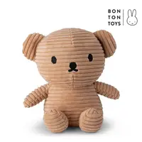 在飛比找momo購物網優惠-【BON TON TOYS】小熊燈芯絨填充玩偶-奶茶(24c
