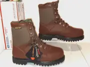 Wolverine Gore-Tex Insulated Brown Steel Toe Men’s Work Boots Size 11.5 NEW
