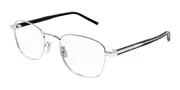 Saint Laurent SL 699 Asian Fit 005 Men's Glasses Silver Size 53 - Private Health Rebate - Blue Light Block Available
