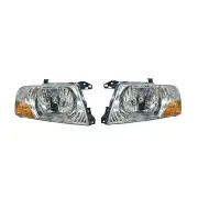 Head Light Right & Left for Mitsubishi Pajero Np 11/2002 - 10/2006