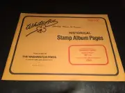 New White Ace Album Supplement Pages U.S. Booklet Panes BP-12 - 1991