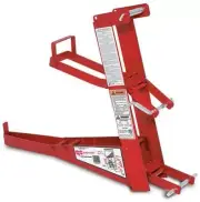 500 Lbs Steel Scaffold Pump Jack Wood Pole Hand Crank Positive Double Lock Brake