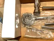 6-Piece Cocktail utensil Set - Stainless Steel Bartender Kit, Housewarming Gift