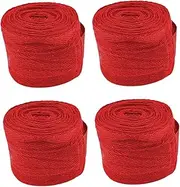Aymzbd Pack of 4 Boxing Hand Wraps - Hand Wraps Hand Protection Equipment Straps Inner Gloves Karate Muay Thai