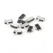 10pcs 2 Position 7 Pins Horizontal Mini Surface Mounted Devices SMT Slide Switch