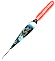 Light Up Fishing Bobbers - Set of 3 LED Fishing Floats with Charger and Battery | Fishing Float and Bobber - | Colour Changing Light Floats Set for Day and Night, Fishing Accessories, Pike Float