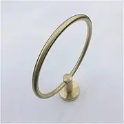 FCFZBTBNM Towel Brushed Gold Stainless Steel Wall Mounting Nail Towel Rack Bathroom Towel Round Towel Ring