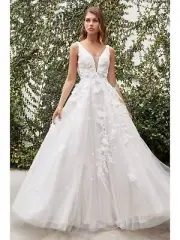 Gardenia Lace Wedding Ball Gown