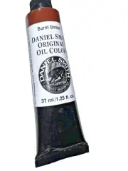 DANIEL SMITH Original Oil Color Paint 37 ML 1.25 fl oz Tube Burnt Umber
