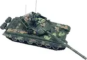 1:72 Alloy Chinese PLA ZTZ-99 Main Battle Tank Model Simulation Fighter Tank Military Science Exhibition Model