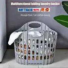 Foldable Laundry Basket Washing Clothes Collapsible Hamper Pop Up Storage Basket