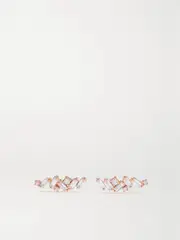 [Suzanne Kalan] Suzanne Kalan - 18-karat Rose Gold Diamond Earrings - One size One size Gold