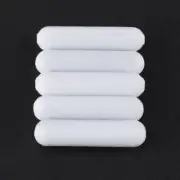 C7*30mm magnetic stirrer bar stir mixer bars PTFE lab spin spinner new 5pcs