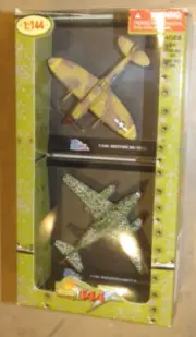21st Century Toys Ultimate Soldier 144x 2-Pack Planes Spitfire Messerschmitt #2