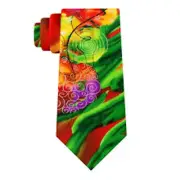NWT Jerry Garcia Mens Designer Fashion Party Holiday Tie Abstract Watercolor NEW