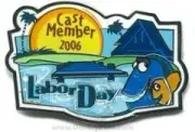 Disney WDW Cast Exclusive Labor Day Dory and Marlin Pin