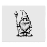 2 x 'Garden Gnome With Staff' Lens Cleaning Cloths (LC00028343)