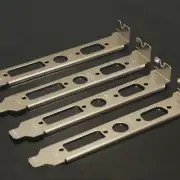 Metal PCI Single-row Graphics Card Block 12CM PCI Brackets for CRT VIDEO DVI