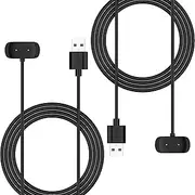 FitTurn Charger Intended for Amazfit GTR 2, GTS 2 Mini, Pop Pro,BIP 3, BIP U, Zepp E, Zepp Z 3.3ft USB Charger Wire Cord Dock Clip Data Sync Durable Portable Charging Cable Support Fast Charging